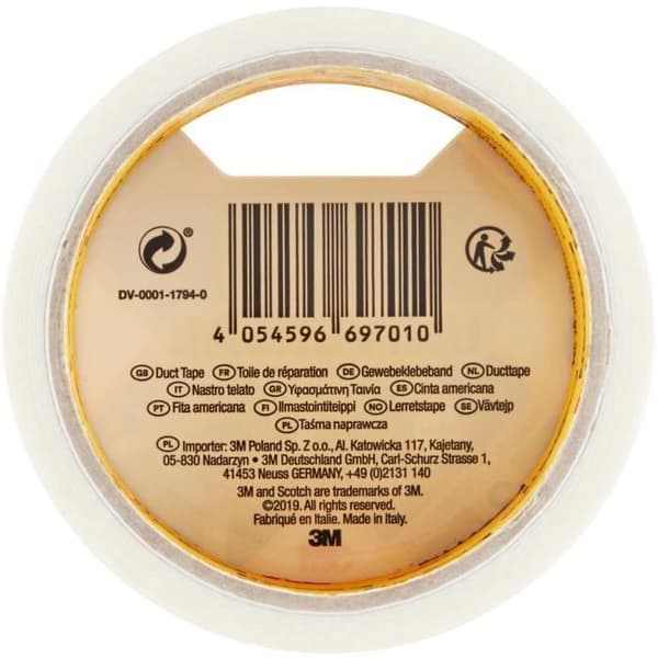 3M Universal Reparationsduk - Svart - 25mx48mm