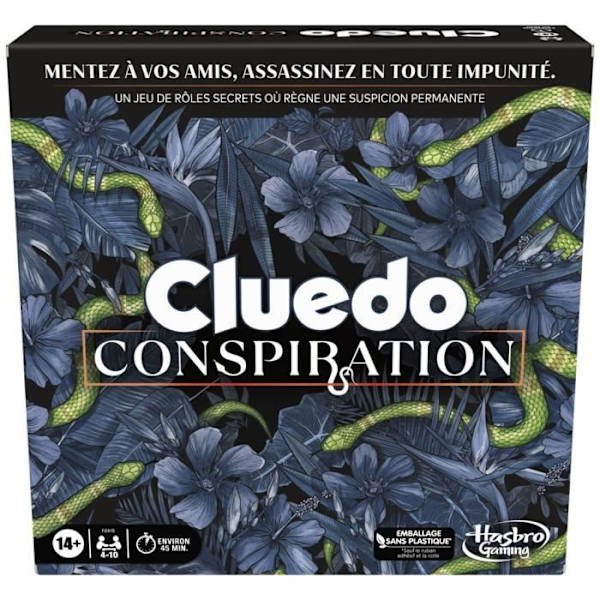 Cluedo Conspiracy, brädspel, 4 till 10 spelare, från 14 år