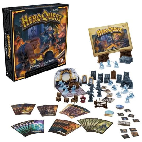 HeroQuest Quet Pack Le Mage du Miroir - Rollspel - Plateau Game - HeroQuest Game System krävs - Avalon Hill