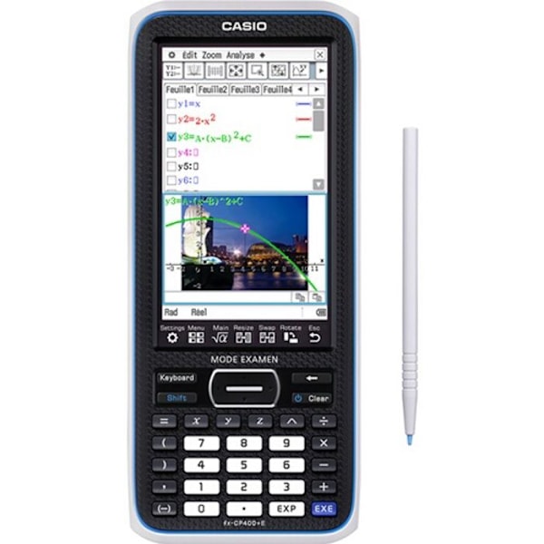 CASIO Grafisk kalkylator FX CP 400 + E (Exam-läge) grå