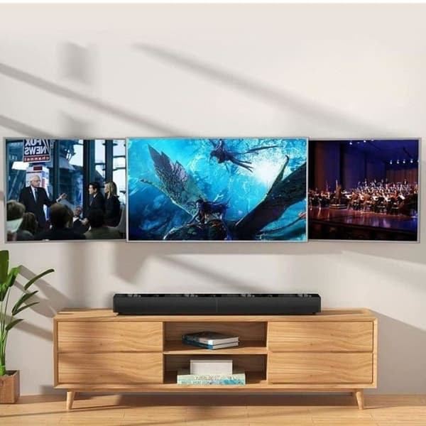 CGV BDS ALTO soundbar 80W med dubbla inbyggda bashögtalare, HDMI ARC, Optical, Bluetooth och Virtual 3D Svart