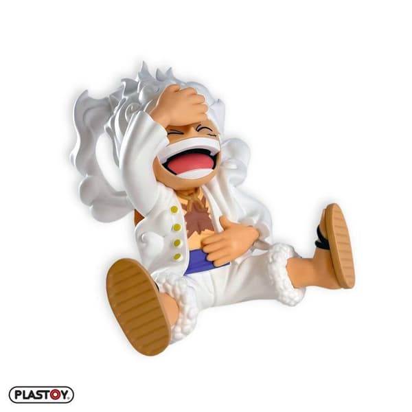 Sparbössa - PLASTOI - One Piece Luffy Gear 5 - Plast - 14 cm