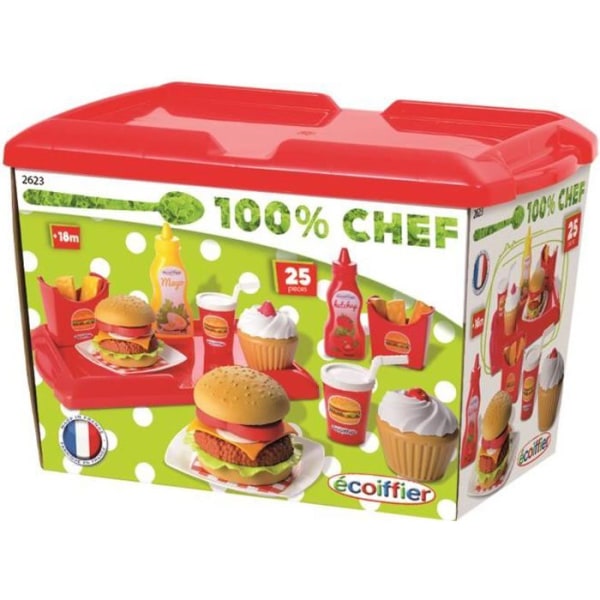 ECOIFFIER CHEF Hamburger Set