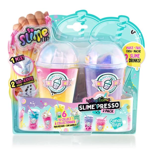 SO SLIME DIY - So Slime DIY - Slime'Presso 2-pack - Så fräsch - SSC 253