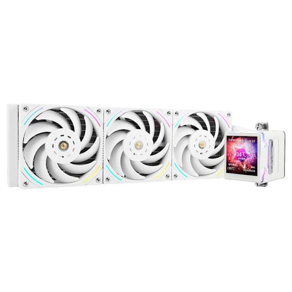 Thermalright Elite Vision 360 ARGB Vit - Vattenkylningsprocessor