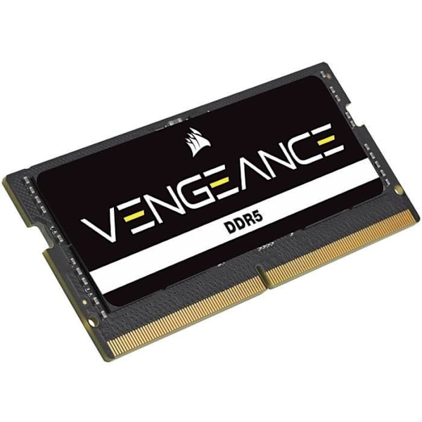 RAM-minne - CORSAIR - CMSX64GX5M2A4800C40 - VENGEANCE - DDR5 - 64GB 2x32GB SODIMM - 4800MT/s - CL40 - 1.1V