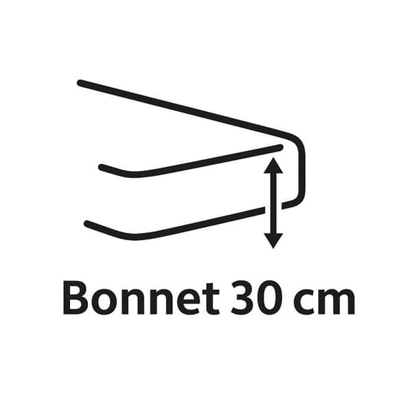 Lakan - HOME LINGE PASSION - HP71774 - 180 x 200 cm + 30 cm motorhuv - Mikrofiber - 82 g - Antracitgrå