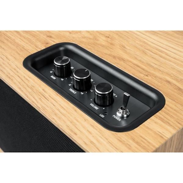 Bluetooth-högtalare - THOMSON - WS702 - 150W - Trä - RCA, USB, AUX-IN, TV-ljud