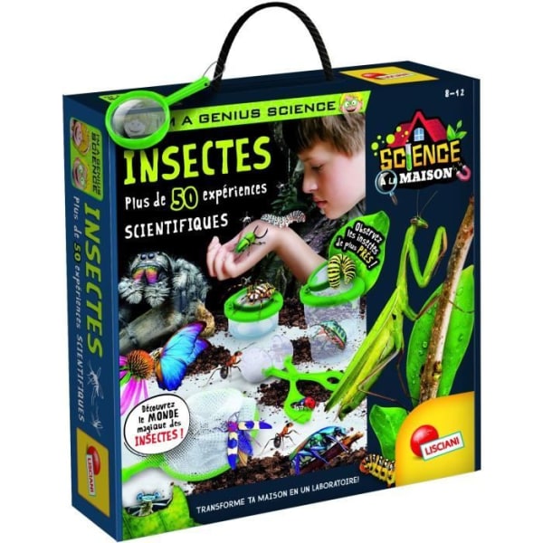 Génius Science - vetenskapligt spel - insekter - LISCIANI