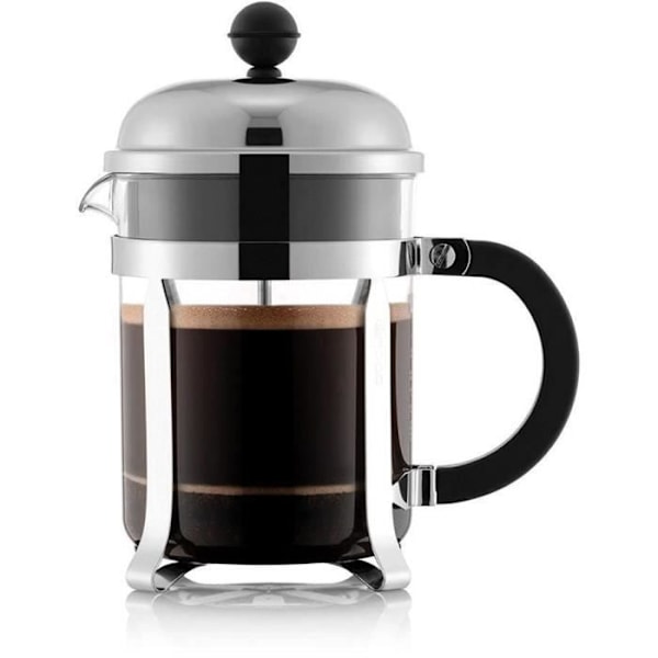 CHAMBORD - BODUM Kolvkaffe, 4 koppar, 0,5 L, rostfritt stål