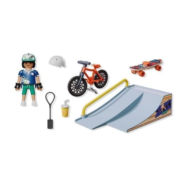 PLAYMOBIL 71798 Snowboardåkare med Rutschkana
