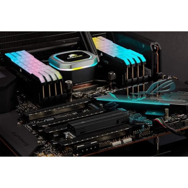 Corsair Disc SSD MP600 Pro LPX - 1TB M.2 NVME PCIe Gen. 4 x4 - Optimerad för PS5 (CSSD -F1000GBMP600PLP)