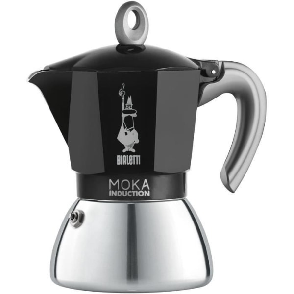 Italiensk kaffebryggare Bialetti - Moka Induktion - 6 koppar