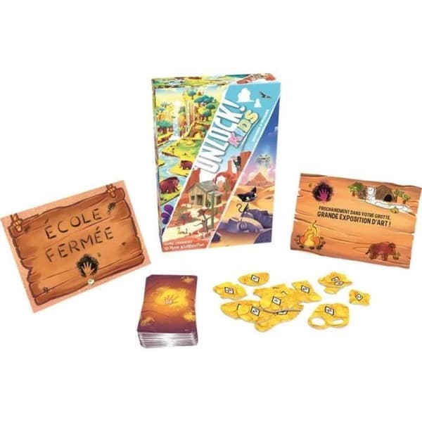 Låsa upp! Kids Epoques Stories - Asmodee - brädspel