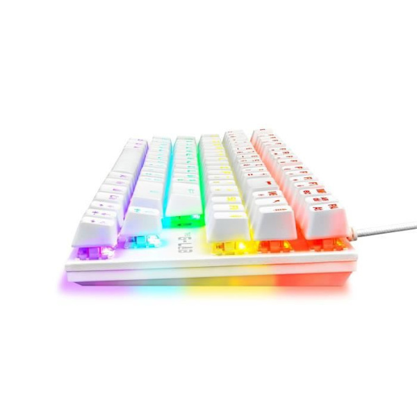 Spelartangentbord - G -LAB - KEYZ -MIVERUR -W/FR - MEKANIK - TKL - VIT