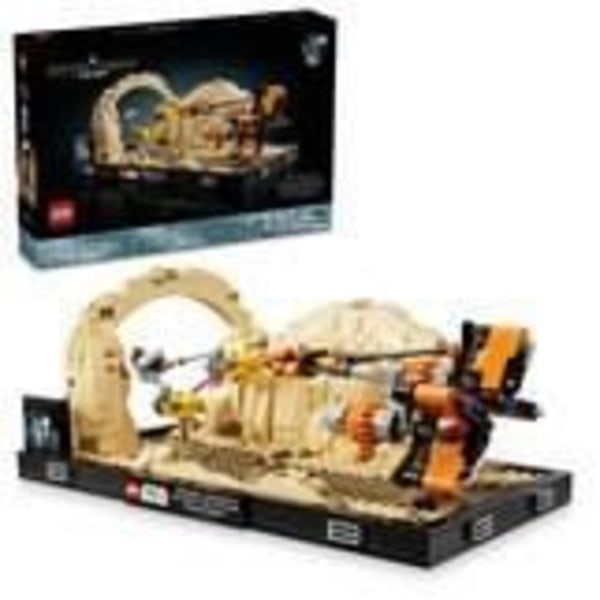 LEGO Star Wars 75380 Mos Espa Podracer Race Diorama, rymdskepp