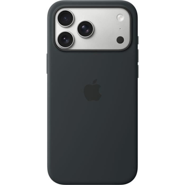 APPLE iPhone 17 Pro Max - Silikonskal med MagSafe - Svart