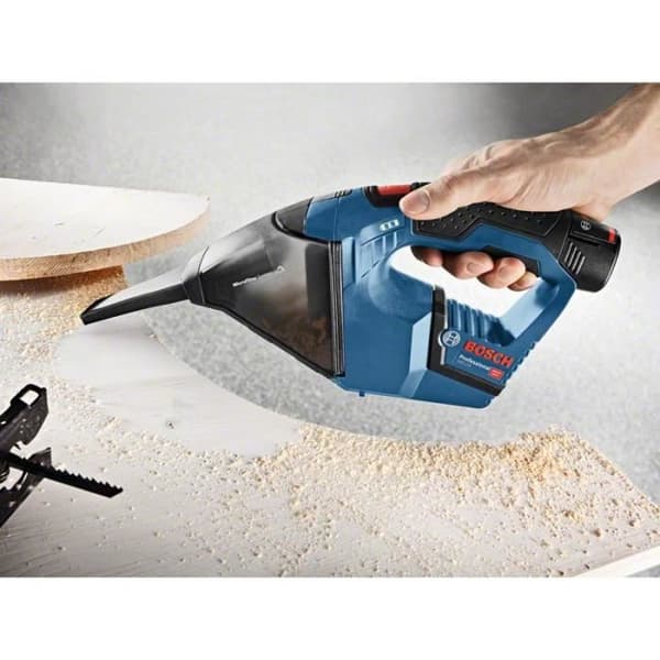 Bosch Professional GAS 12V dammsugare + 2 batterier 3,0Ah + L-BOXX - 06019E3003