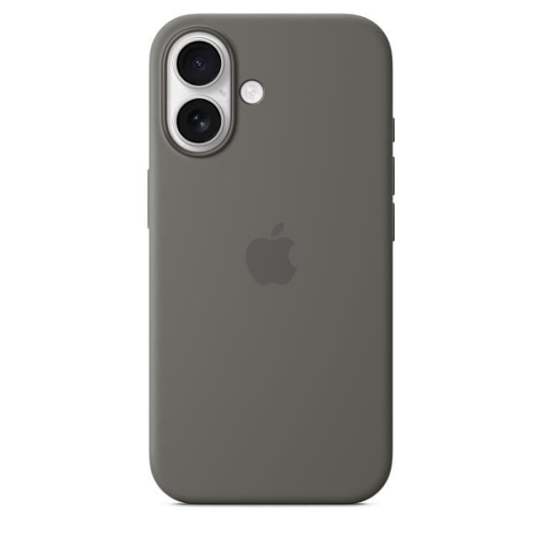 APPLE iPhone 16 - Silikonfodral med MagSafe - Stengrå