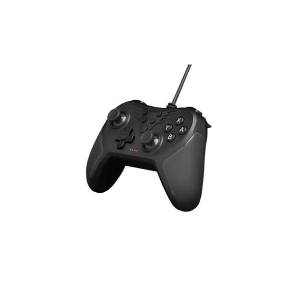 Spelkontroll - THE G-LAB - K-PAD HELIUM - Kabelansluten - PC & PS - Svart