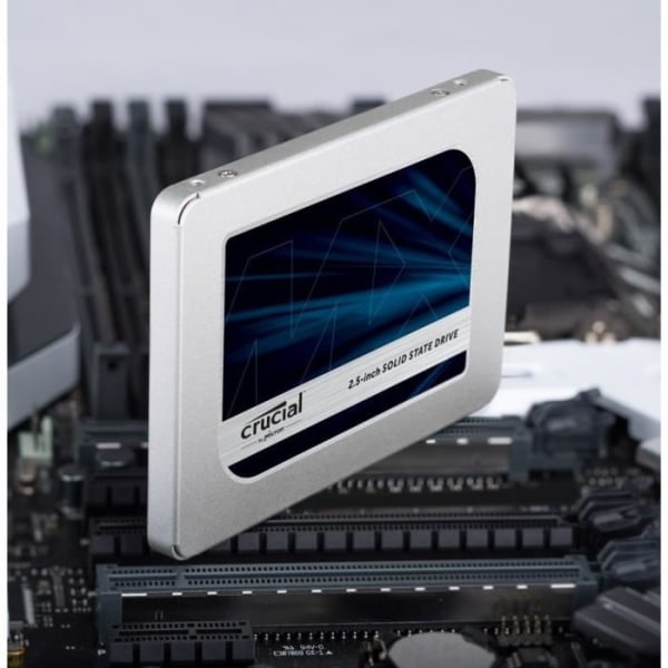 CRUCIAL - Intern SSD-enhet - MX500 - 500 GB - 2,5 (CT500MX500SSD1)