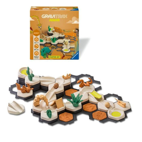 GraviTrax Junior - RAVENSBURGER - Startset S Dessert - 59 delar - För barn från 3 år