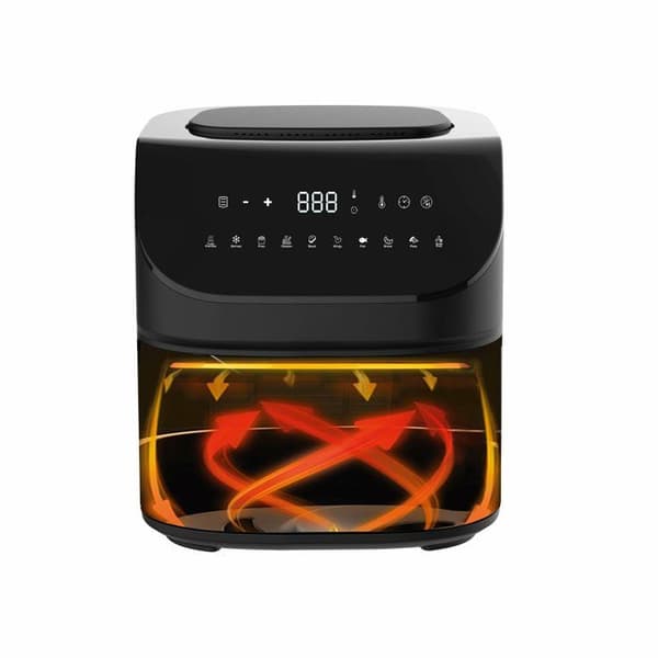 Dietfritös - LITT BALANS - Crousty light XL - 7 L - 1600 W - 10 program - Svart