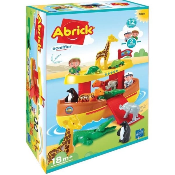 Noaks ark - tegelkonstruktion - 18 månader - Abrick