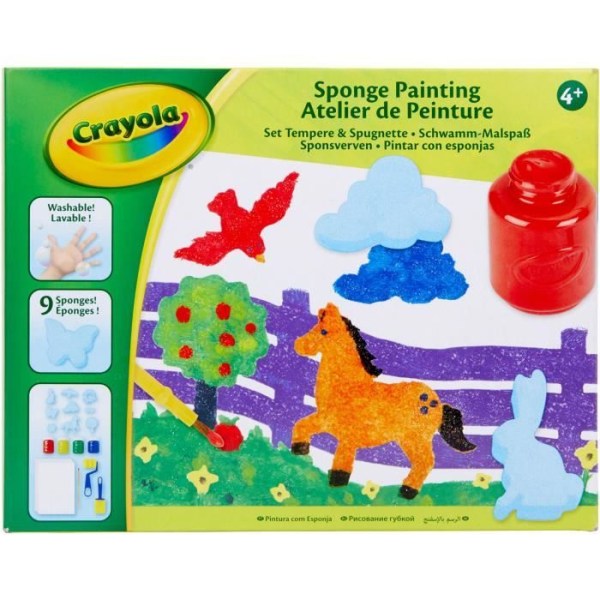 Crayola - Målningsverkstad - Aktiviteter för barn