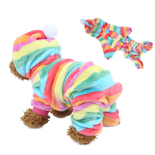 Syksyn ja talven lemmikkieläinten hyppyasu, lämmin pyjamavaate koirille, kissoille ja pienille eläimille
