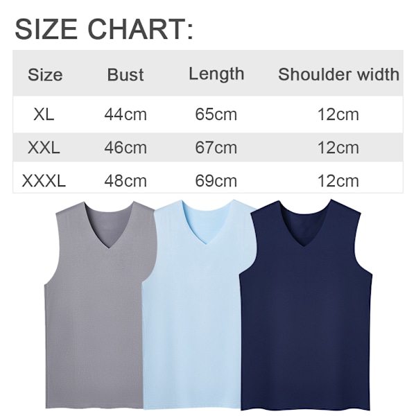 Tank Tops Gym Ärmlösa Tröjor Bodybuilding Muskel T-shirt gray+light blue+Tibetan blue Xxxl