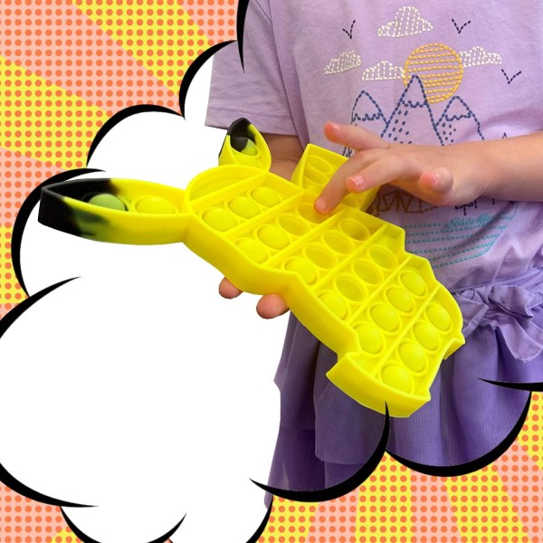 Pikachu – Pop Fidget Legetøj til børn og voksne – Stress