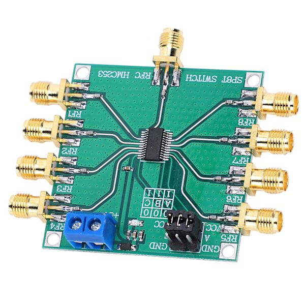 RF Enpolig Åtta-Vägs Switch Icke-Reflekterande Elektroniska Komponenter HMC253 DC‑2.5 GHz