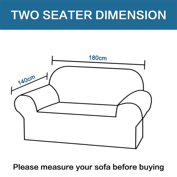 Venytä sohvan suojus Huonekalujen suoja, Settee Coat Soft