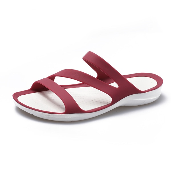 Flate sandaler for kvinner, Comfort Walking Damesandaler$Kvinners flate