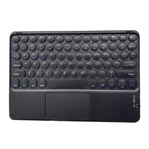 10 tommer Bluetooth Keyboard Touch, trådløst tastatur Ultra-Slank