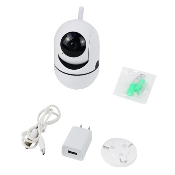 Innendørs sikkerhetskamera WiFi-kamera for hjemmesikkerhet, IP-kamera