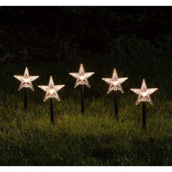 Solar Garden Lights Star Lights Outdoor Waterproof Stake Lights