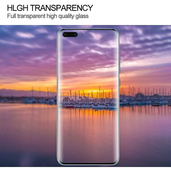 Glasskydd, Huawei P40 Pro, Härdat, Transparent
