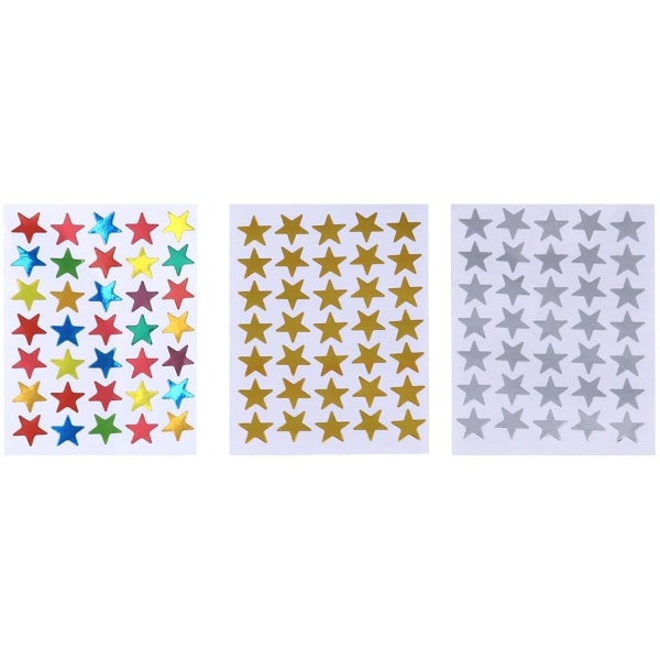 30 Sheets Star Sticker Set Kids Self Adhesive Stickers Stars for