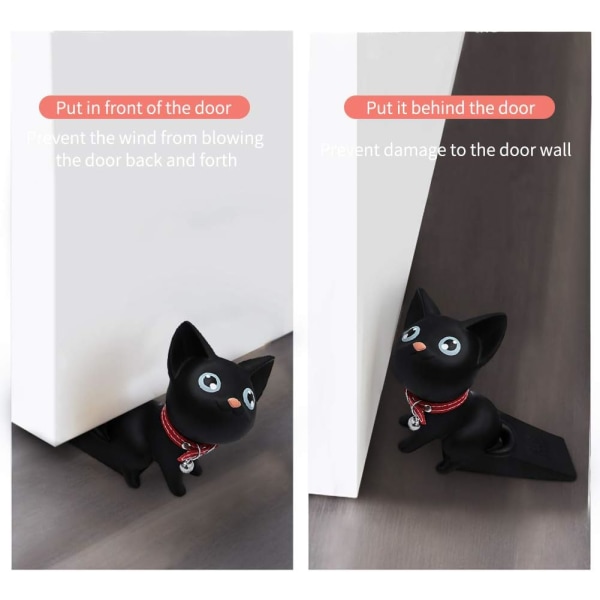 Dørstopper Cute Cat Dørstopper Dørstopper Silikondørstopper