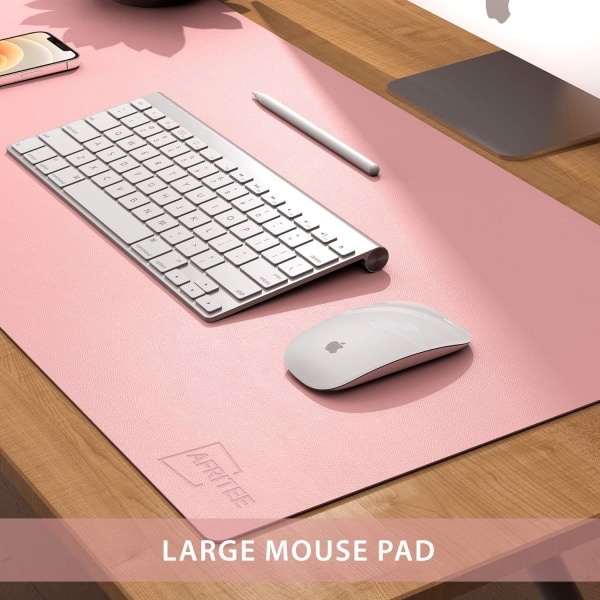 Desk Pad Desk Protector Mat - Kaksipuolinen PU-nahkainen työpöytämatto