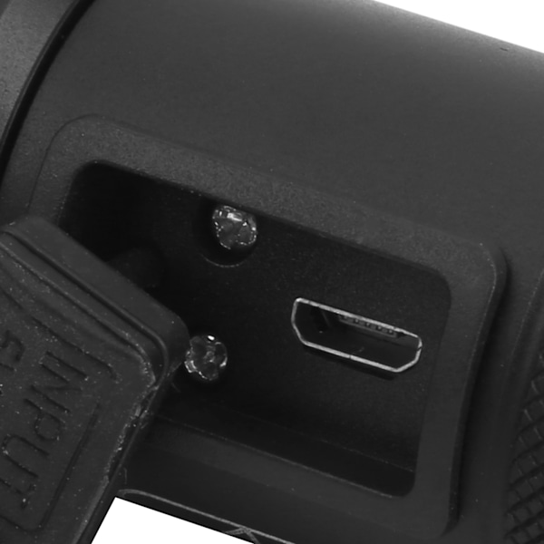 XHP50 Ficklampa Zoom Effektvisning USB Laddning Stark Ljusstyrka Fackla Utrustning