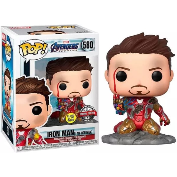 Avengers Endgame: I Am Iron Man Deluxe vinylfigur,
