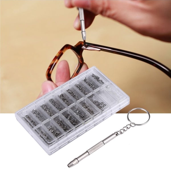 Reparationsset, Glasögon, 1000 delar