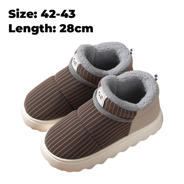 Unisex Vuxna Gummifotslippers Tvättsbara Slippers