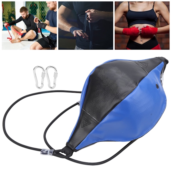 Adult Double End Punch Bag for Boxing Training Reaction Training Double End Striking BallBlue