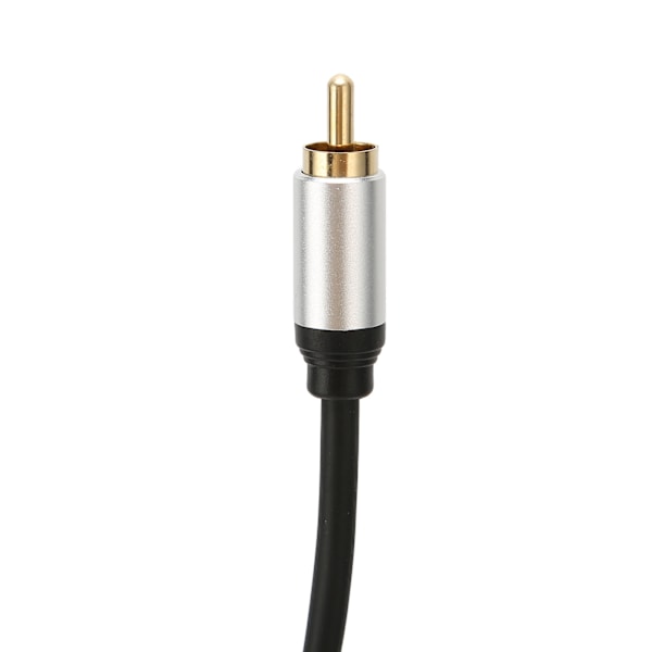 1RCA Hann til 2RCA Hunn Kabel AUX Forlengelse Y Adapter Stereo Splitter Ledning for DVD TV Bærbar PC