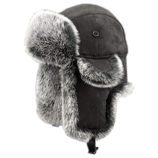 Unisex Aviator Hat i ruskind, vindtæt trapper hat