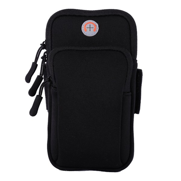 Armband för mobiltelefon, svettbeständig sportarmbag, justerbar multifunktionell, lämplig för löpning, promenader